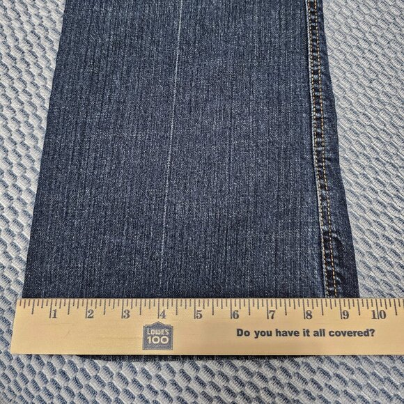 Gap Y2K Fashion Ultra Low Rise Ankle Flare Bootcut Jeans - Dark Wash Size 10 - Picture 11 of 11